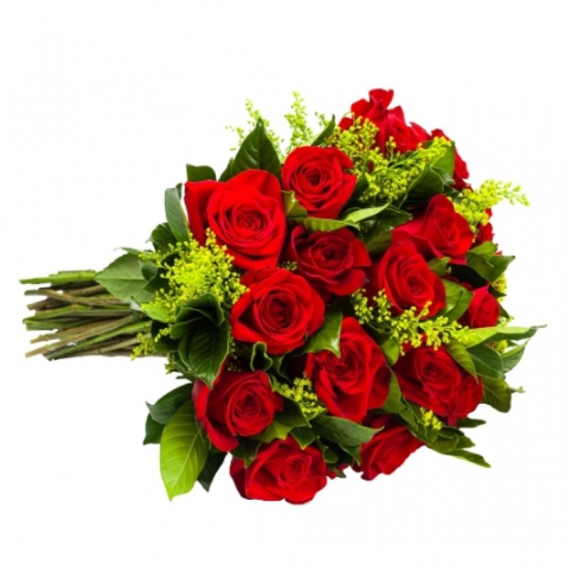 Bouquet Amor Eterno com 18 Rosas Vermelhas 